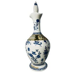 Collectible‎ Coalport Harveys Bristol Cream Porcelain Bottle Original Labels